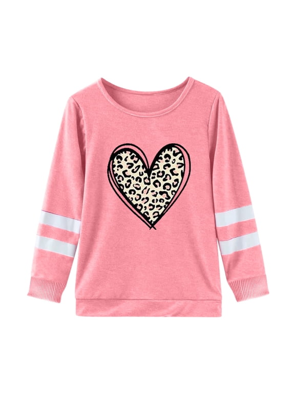 Shirts For Girls Girls Long Sleeve T Shirt Cuffs Children Crew Neck Top Girls T Shirt Top,4Y (3 Y-4 Y),ZA Beige