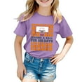 Shirts For Teen Kids Girls Child Short Sleeve Prints T Shirt Trendy