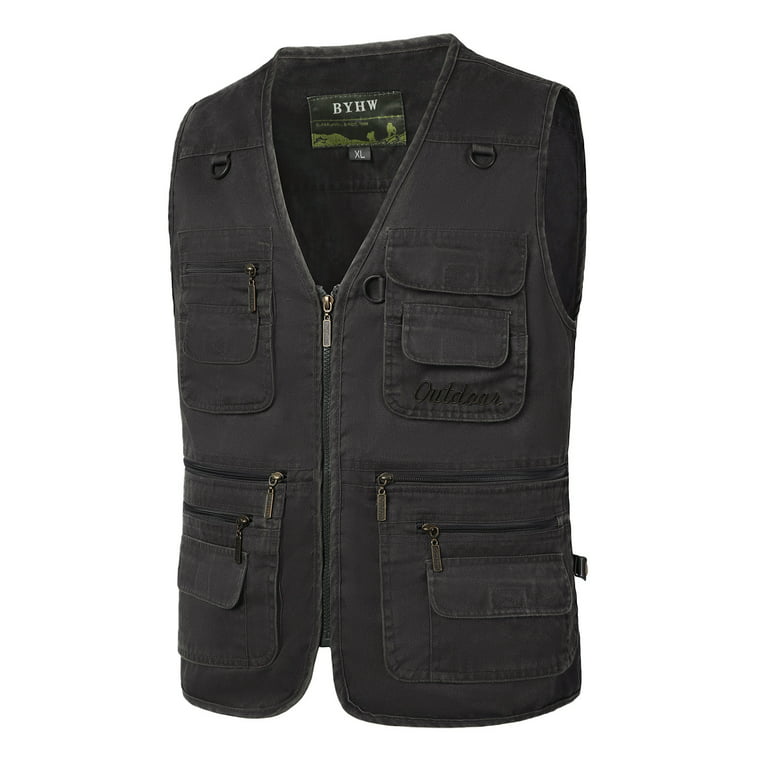 Shirts for Men Big and Tall Shirts for Men Men's Outdoor Vest