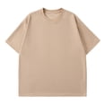 thumbnail image 1 of Shirts for Men, Mens Big Tall Shirt Casual Loose Classic Regular Short Sleeve Crewneck Summer Solid Color Plus Size Tops Gym Workout Tshirts Summer, 1 of 3
