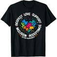 thumbnail image 1 of Autism Awareness tee Men Women Autistic Support Autism T-Shirt, 1 of 4