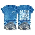 thumbnail image 1 of Shirts for Women At The Ballpark Is Where I Spend Most Of My Days Baseball Print Short Sleeve T Shirt Soft Cotton Blend O-Neck Loose Fit Graphic Tee for Game Day 2Xl Size Spring Summer Womens Tops, 1 of 9