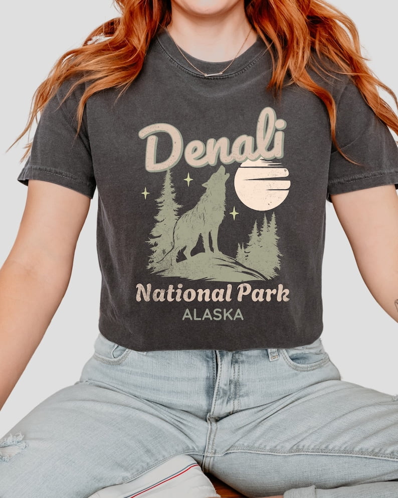Shirts in comfortable colors are best, Denali National Park Tshirt