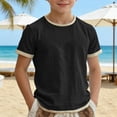 thumbnail image 1 of Shirts for Boys Short Sleeve Tshirts Crew Neck Tee Shirts Comfortable Tween Boys Shirts 11-12 Years, 1 of 5
