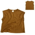 thumbnail image 1 of Shirts for Girls Short Sleeve T Shirts Loose Soft Khaki Summer Outfits for Girls Shirts for Girls 4T, 1 of 8