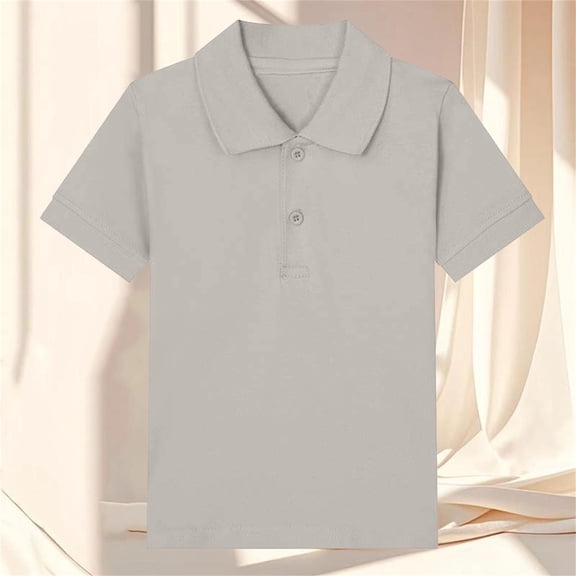 Shirts for Girls Size 7 Round Neck Tshirt Kids Short Sleeve Tshirt Boys Solid Color T Shirts Blouse for Girls 10-12 New Arrivals