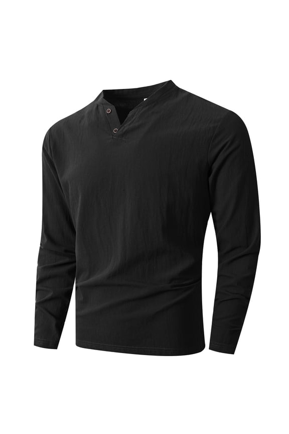 Shirts for Men, Men's Shapewear Compression Flex Long Sleeve V Neck T-Shirt for Fitness Business and Leisure - Stylish