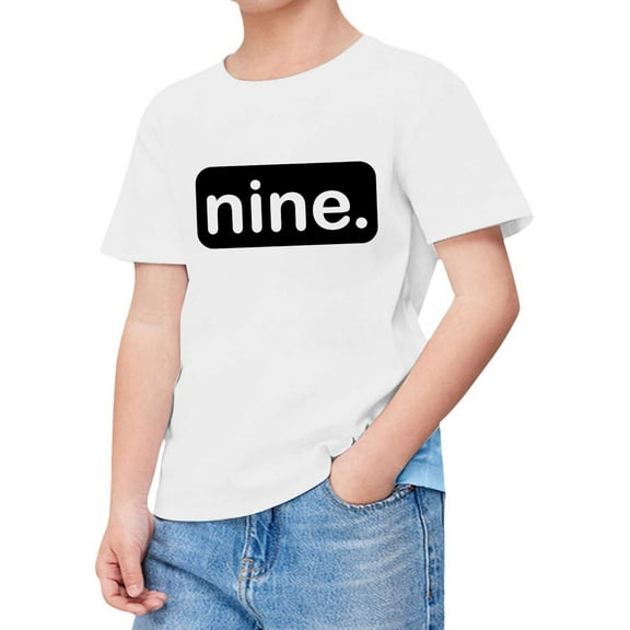 Shirts for Teen Girls Short Sleeve Prints T-Shirt for Young Fans Casual Tops