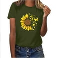 thumbnail image 1 of Shirts for Women Dressy Casual Hawaiian Shirts Blue Summer Crop Tank Tops for Women Drop Shoulder Longline, 1 of 6
