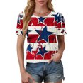 thumbnail image 1 of Shirts for Women Graphic Tees Plus Size Womens Shirts Trendy Black White Crewneck Tee Women Women Summer Shirts Cotton Women Shirts Under 20, 1 of 7