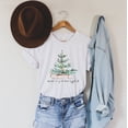 thumbnail image 1 of Shirts for Women, Merry and Bright Shirt, TShirt, Tree Shirt, Tees, Shirts All Size S-5Xl, 1 of 4
