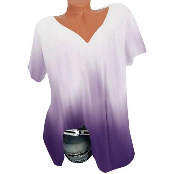 Shirts for Women Trendy Plus Size Workout Tops for Women Womens Summer Tops 2026 Drop Shoulder Longline