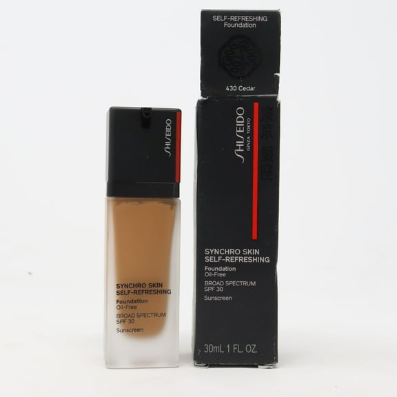 Shiseido Synchro Skin Self-Refreshing Foundation 1.0oz 430 Cedar New With Box