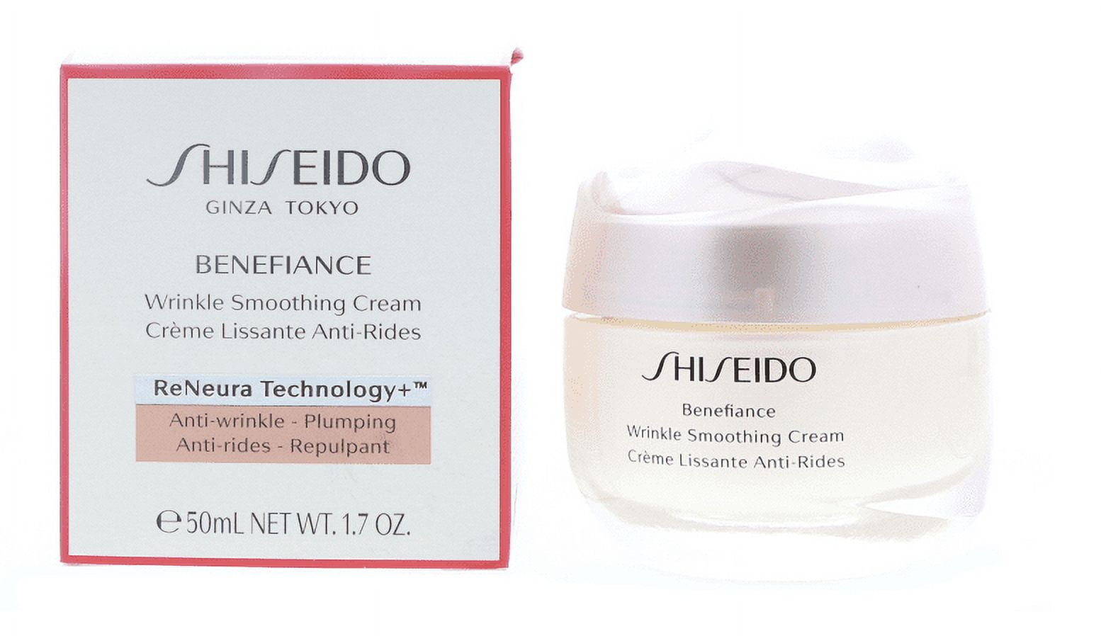 Shiseido Benefiance Wrinkle Smoothing Cream, 1.7 oz - Walmart.com