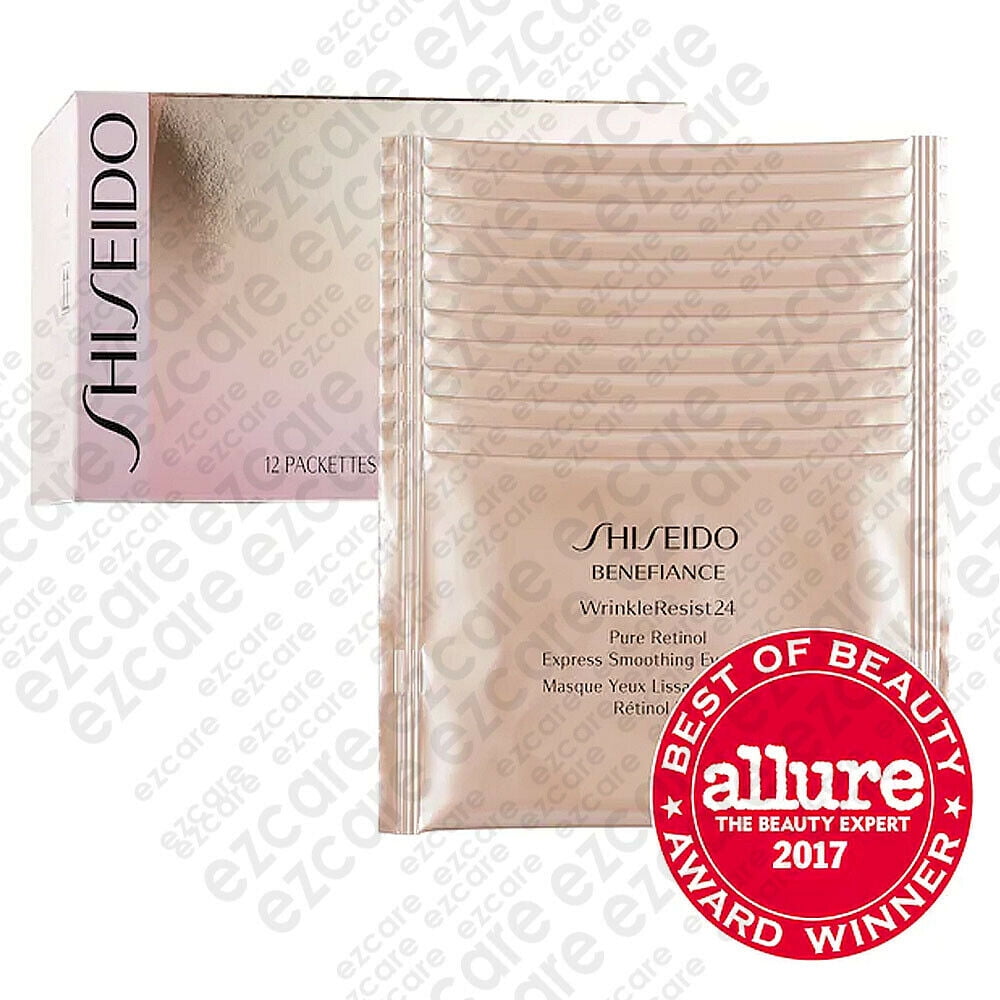 Shiseido Benefiance WrinkleResist24 Pure Retinol Express Eye Mask 12X2