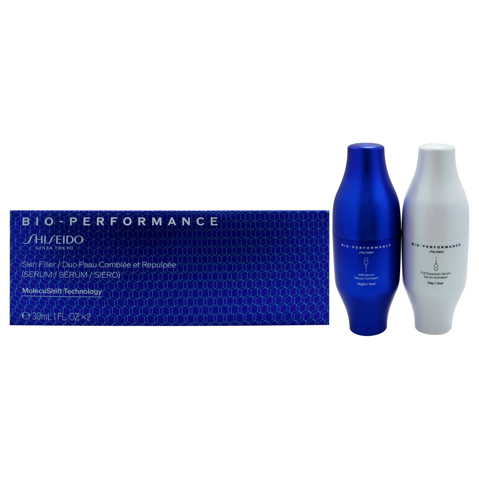 SHISEIDO BIO-PERFORMANCE セラムセット 30ml Shiseido Bio-Performance Hydrating Skin Filler Serum, 2X30ml, for