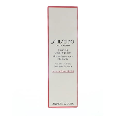Shiseido Clarifying Cleansing Foam, 4.6 oz