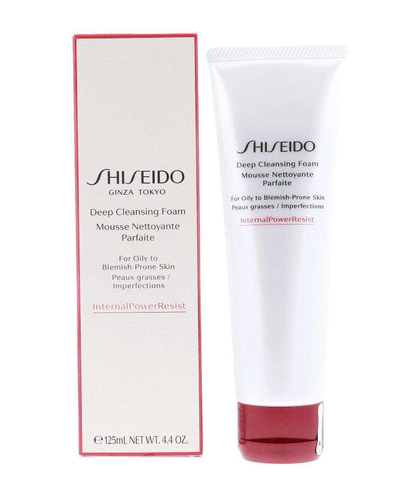 Shiseido Deep Cleansing Foam, 4.4 oz