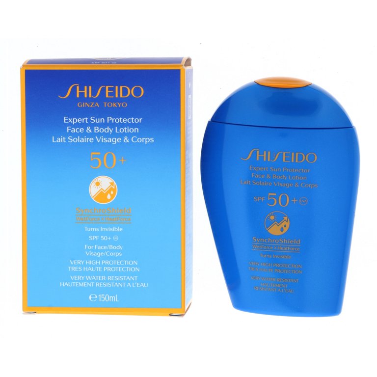 Sun Protection Face and Body Lotion - Shiseido Expert Sun Protection Face  and Body Lotion SPF50
