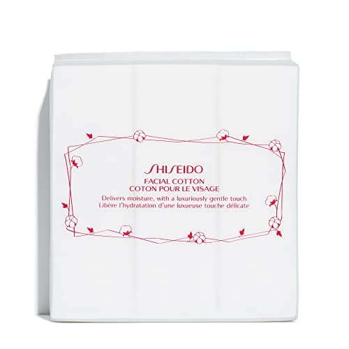 Shiseido Facial Cotton Pads Includes 165 Squares For Softener