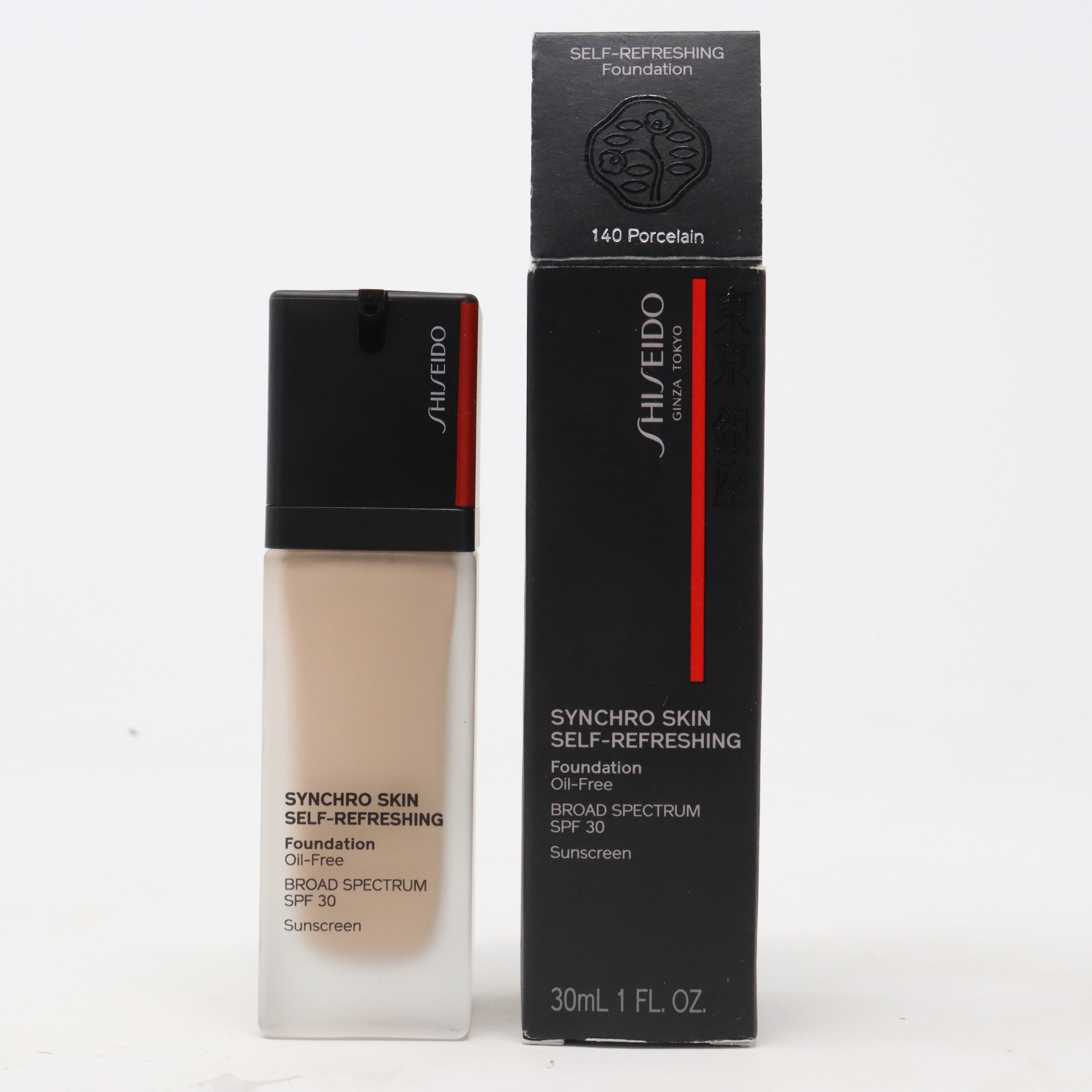 Shiseido Synchro Skin Self-Refreshing Foundation, Porcelain, SPF