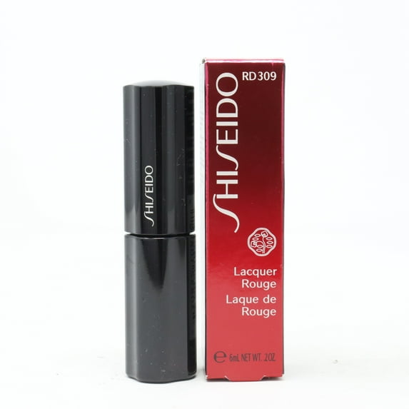 Shiseido Lacquer Rouge 'RD 309' Lip Gloss 0.2oz/6ml New In Box