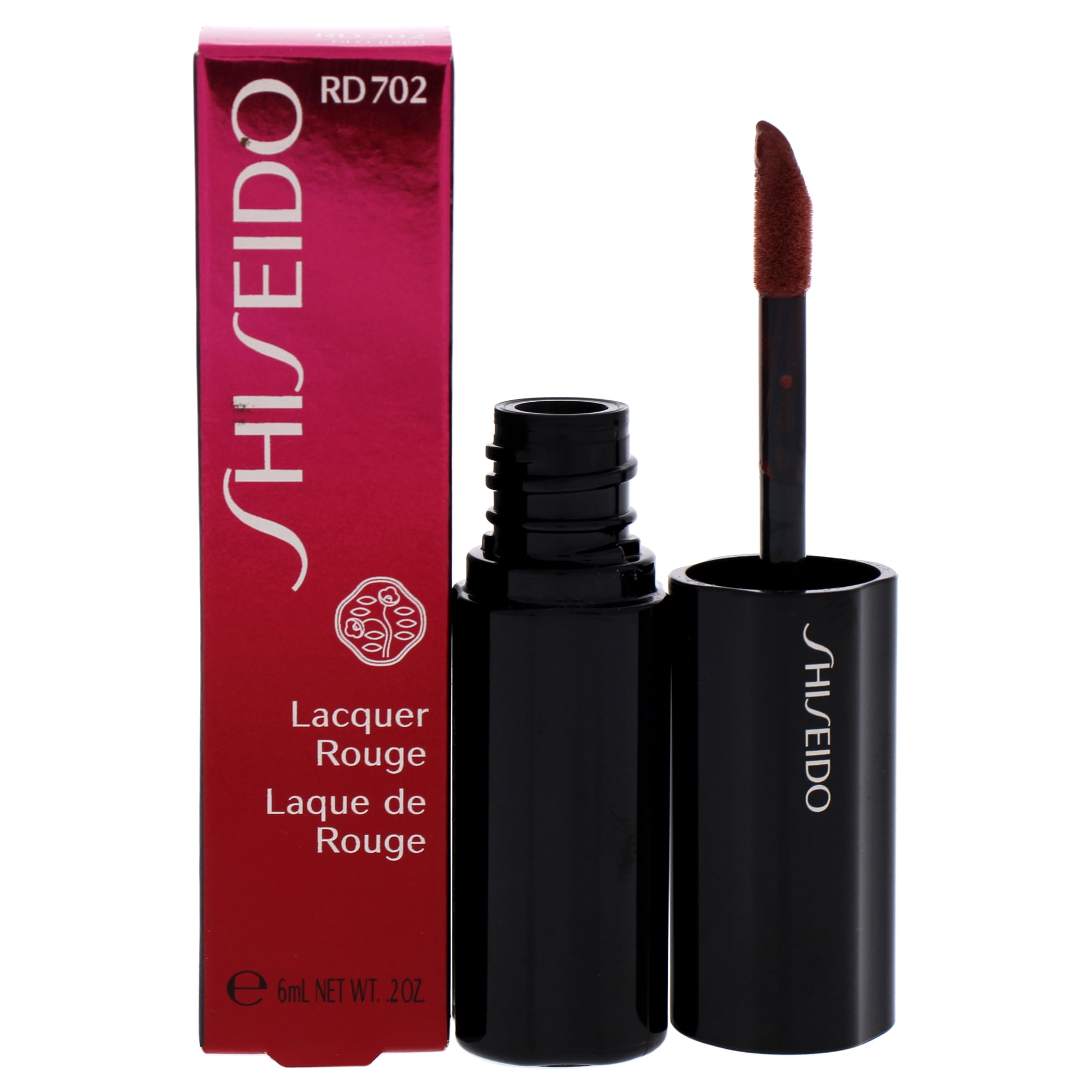 Shiseido Lacquer Rouge 'RD 702' Lip Gloss 0.2oz/6ml New In Box