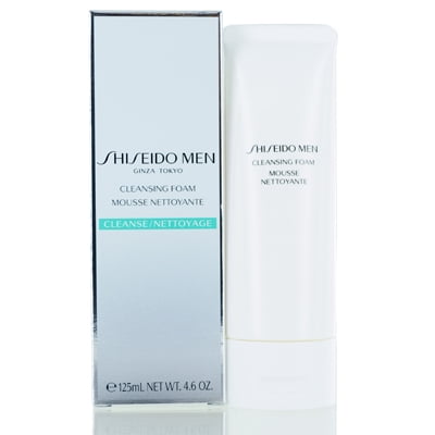 Shiseido Men Facial Cleansing Foam, Face Wash for Men, 4.6 Oz