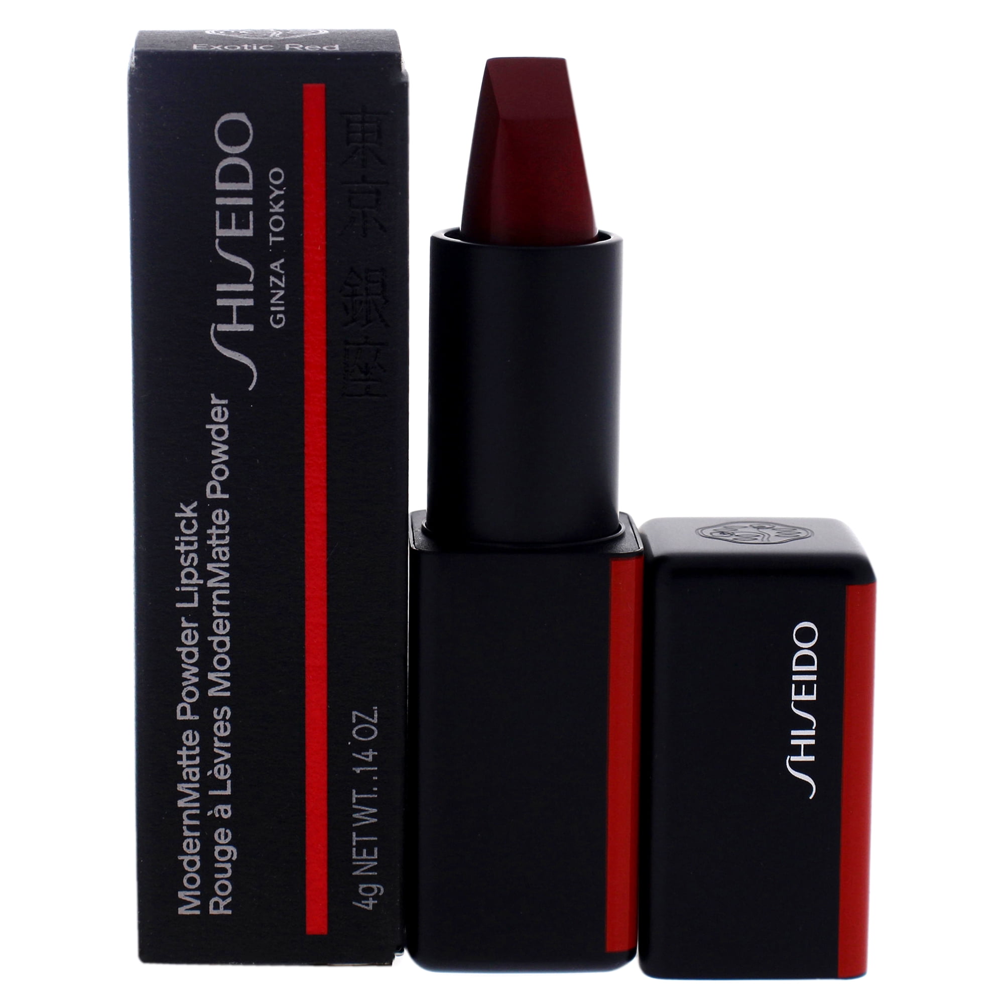 Shiseido ModernMatte Powder Lipstick - 516 Exotic Red, 0.14 oz