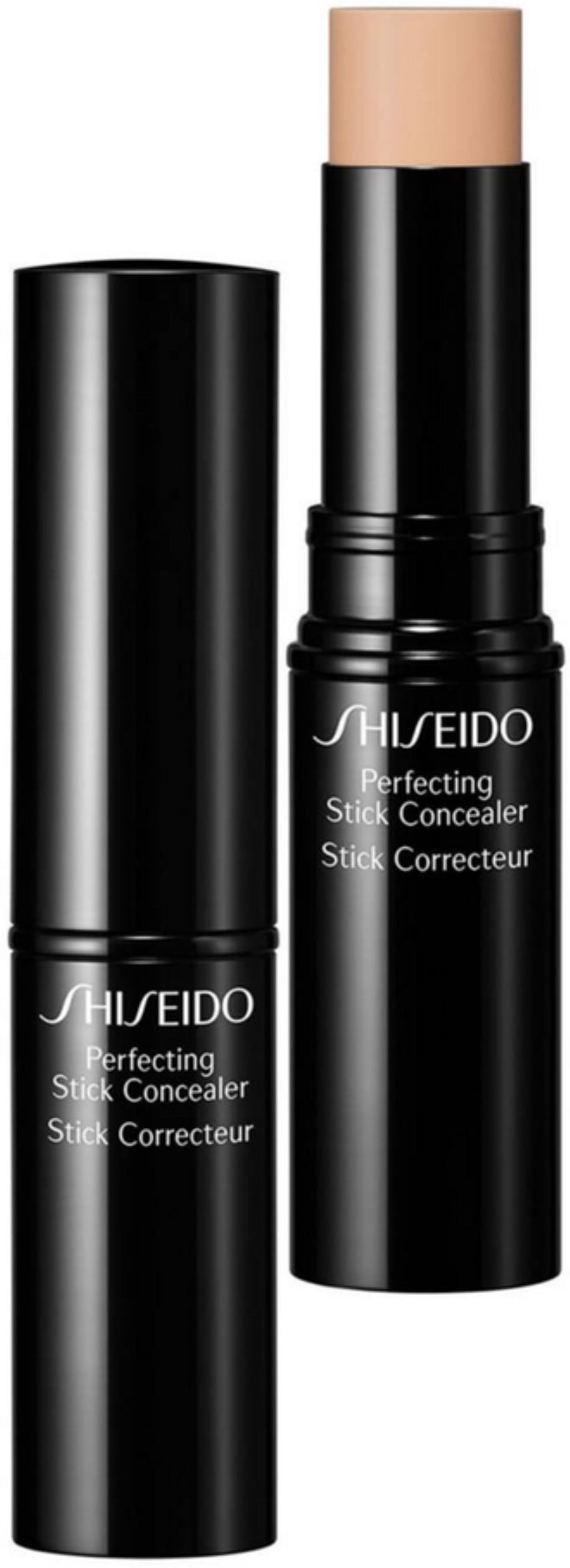 Тон в стике. Shiseido Stick concealer. Shiseido Perfecting Stick concealer 44. Shiseido корректор-стик оттенки. Shiseido консилер на лице.