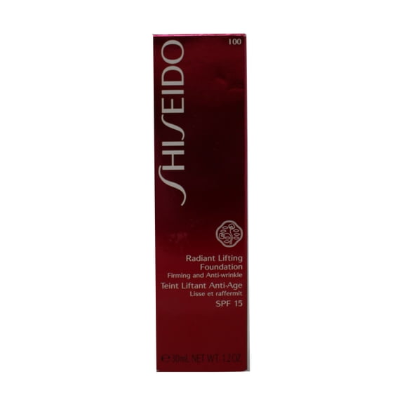 Shiseido Radiant Lifting Foundation I00 Very Light Ivory 1.2 Ounce