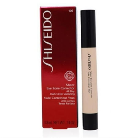 Shiseido SHCN12-Q 0.14 oz Sheer Eye Zone Corrector, 106 Warm Beige