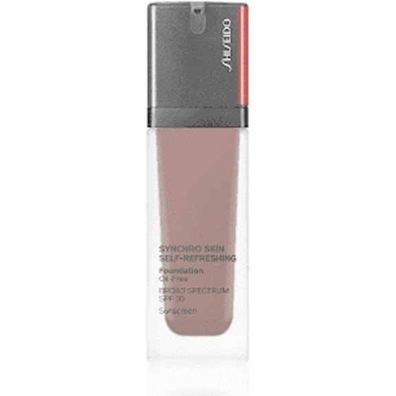 SHISEIDO SYNCHRO SKIN FOUNDATION 1.0 OZ COPPER SHISEIDO/SYNCHRO SKIN SELF -REFRESHING FOUNDATION (450) COPPER 1.0 OZ (30 ML) OIL-FREE SPF 30