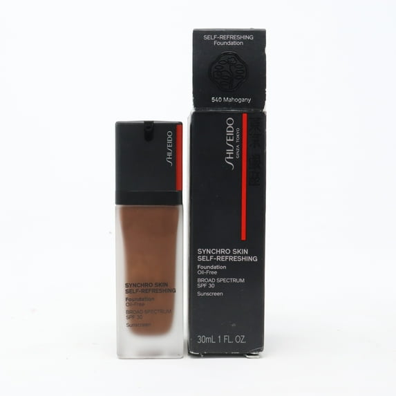 Shiseido Synchro Skin Self-Refreshing Foundation 1.0oz 540 Mahogany New With Box