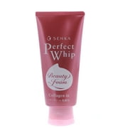 Shiseido Senka Perfect Whip Moisturize Face Wash Collagen in for All Type Skin 120g/4.23oz