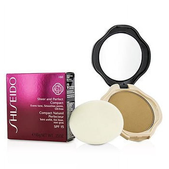 Shiseido Sheer And Perfect Compact SPF 15 - # I60 Natural Deep Ivory 0.35 oz Foundation