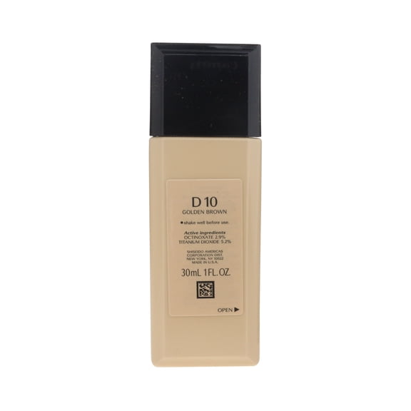 Shiseido Sheer and Perfect Foundation SPF 18 'D 10 Golden Brown' 1oz New In Box