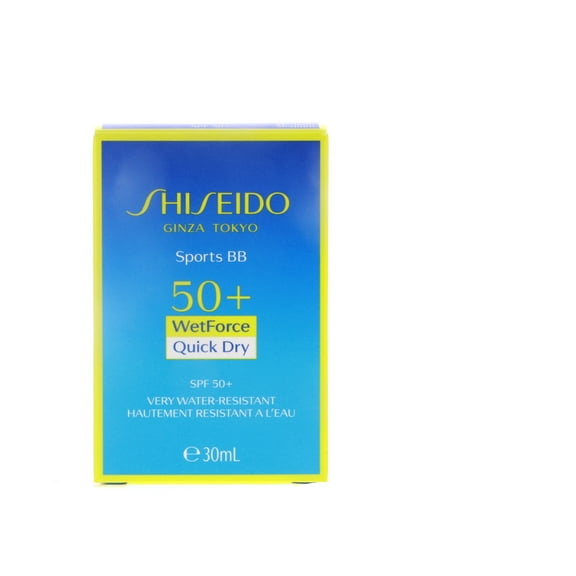 Shiseido Sports BB Wetforce Quick Dry SPF50+, Medium, 1 oz