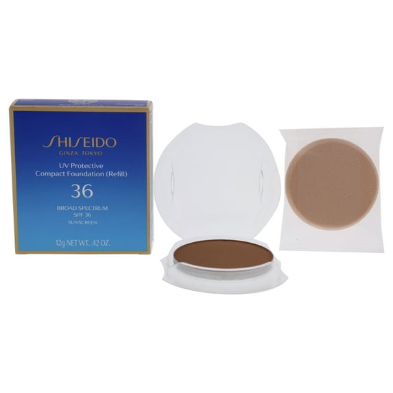 Shiseido UV Protective Compact Foundation (Refill) SPF 36, Medium Beige - 0.42 oz