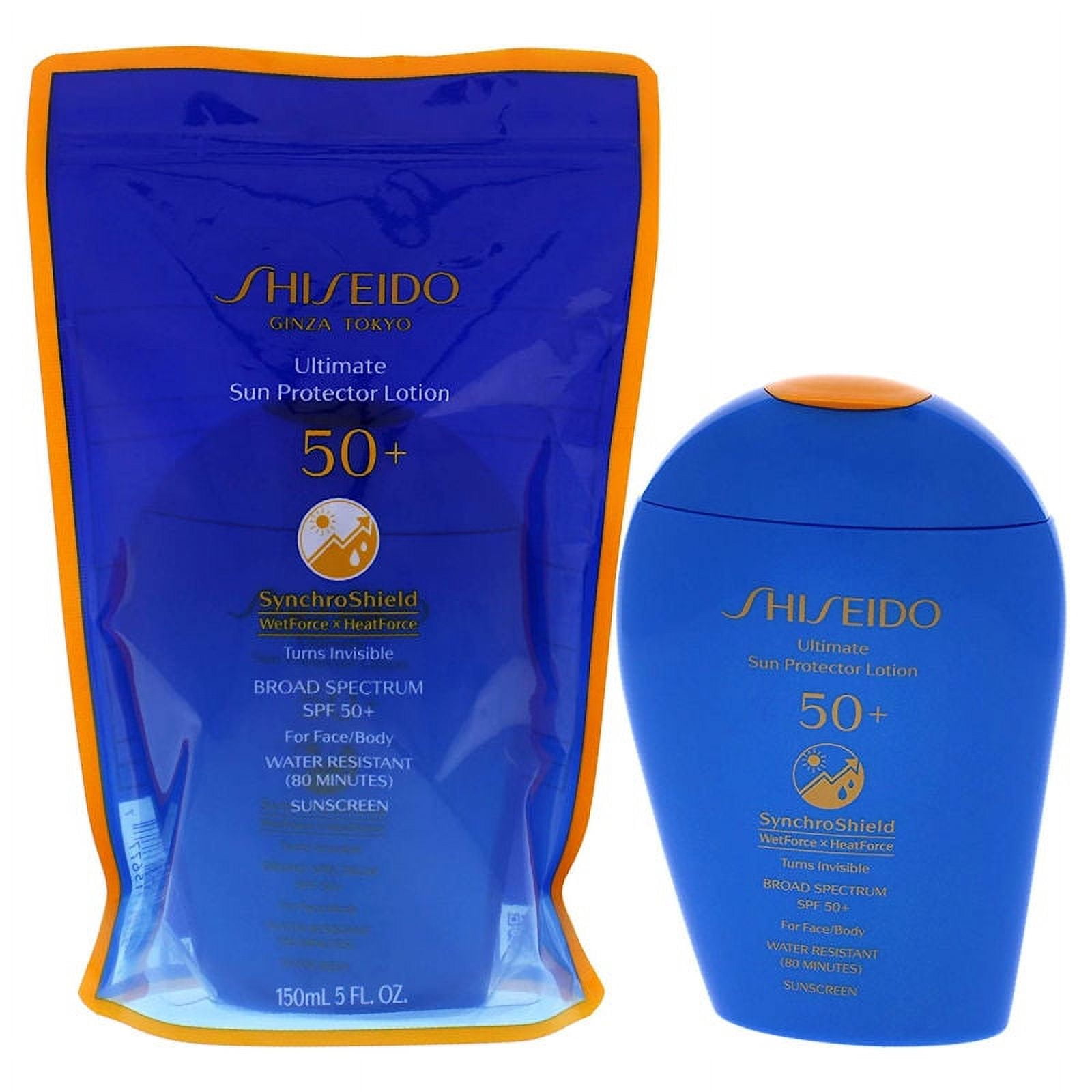 Shiseido Ultimate Sun Protector Lotion SPF 50+ SynchroShield Shiseido Ultimate Sun Protector Lotion SPF 50+ SynchroShield