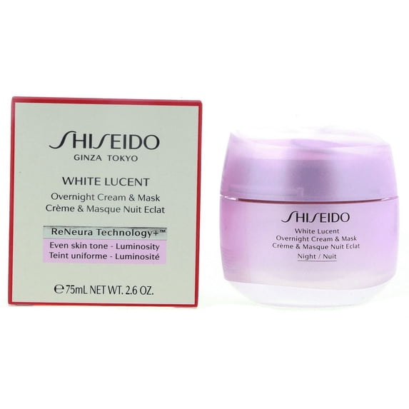 Shiseido White Lucent Overnight Cream & Mask 2.6oz