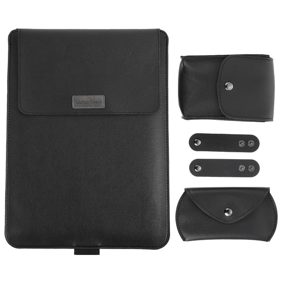 Shisuyan 1 Set Laptop Bracket Sleeve Laptop Liner Bag Portable Laptop Case with Stand