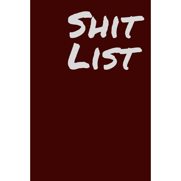 Shit List (Paperback)