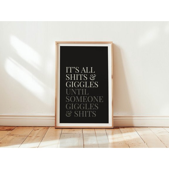 Shits and Giggles Poster