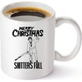 thumbnail image 1 of Shitters Full Coffee Mug - Griswold Christmas Vacation Gift - Funny Mug Cousin Eddie National Lampoons Christmas For Men And Women, 1 of 5