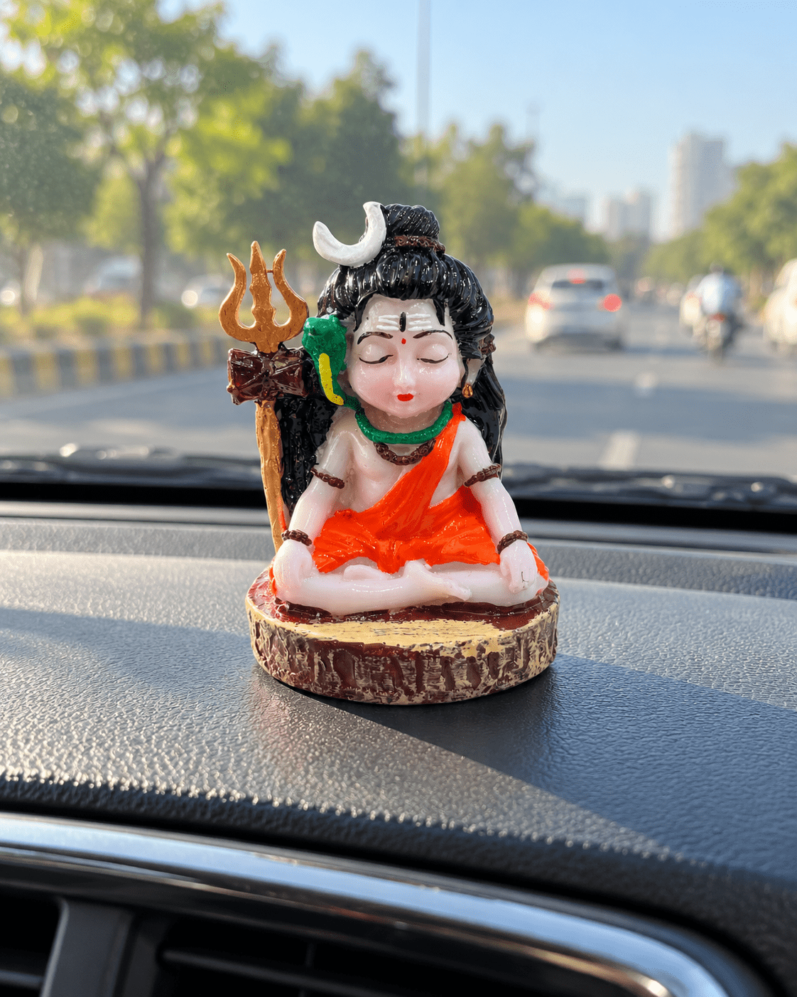 Shiva Statue For Car Dashboard | Shiva Idol For Home Temple, Showpiece ...