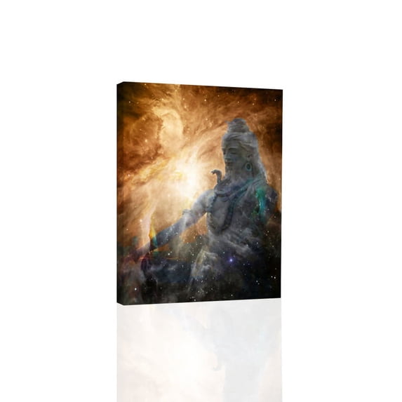 Shiva dreaming - CANVAS OR FINE PRINT WALL ART