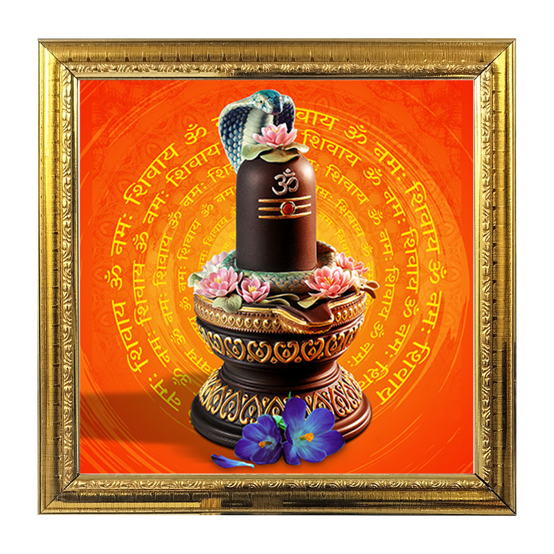 Shivalingham India God Photo Frame for Pooja Hindu Bhagwan Devi Devta ...