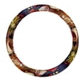 thumbnail image 1 of Shivering 14.5 Inch Printing PVC Leather Auto Accessories Steering Wheel Covers Car Wheel Cover Steering Wheel Cover, 1 of 6