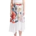 thumbnail image 1 of Shivering Chic Chiffon Summer Dress: Beach Skirt with Polyester Straps, 1 of 6